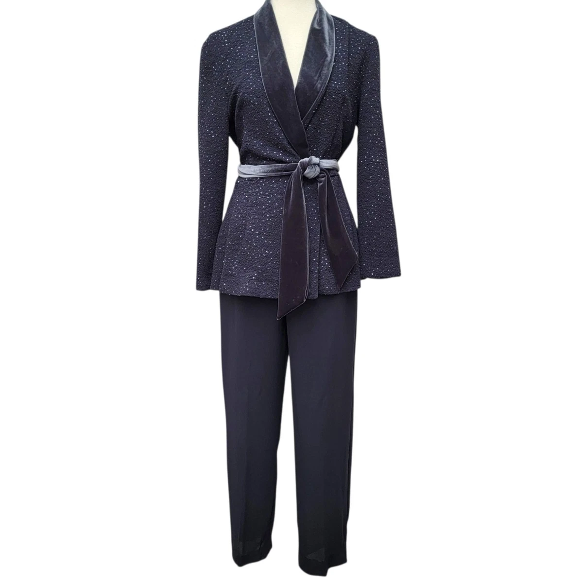 Combinaison élégante avec strass - noir