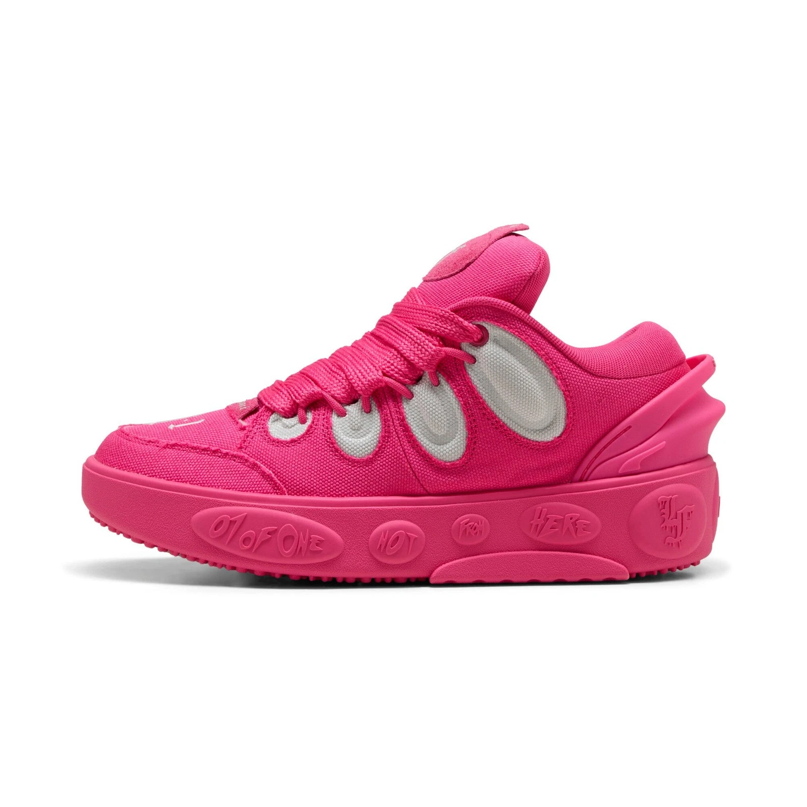 [310869 01] TAPPETO UOMO PUMA LA FRANCE rosa