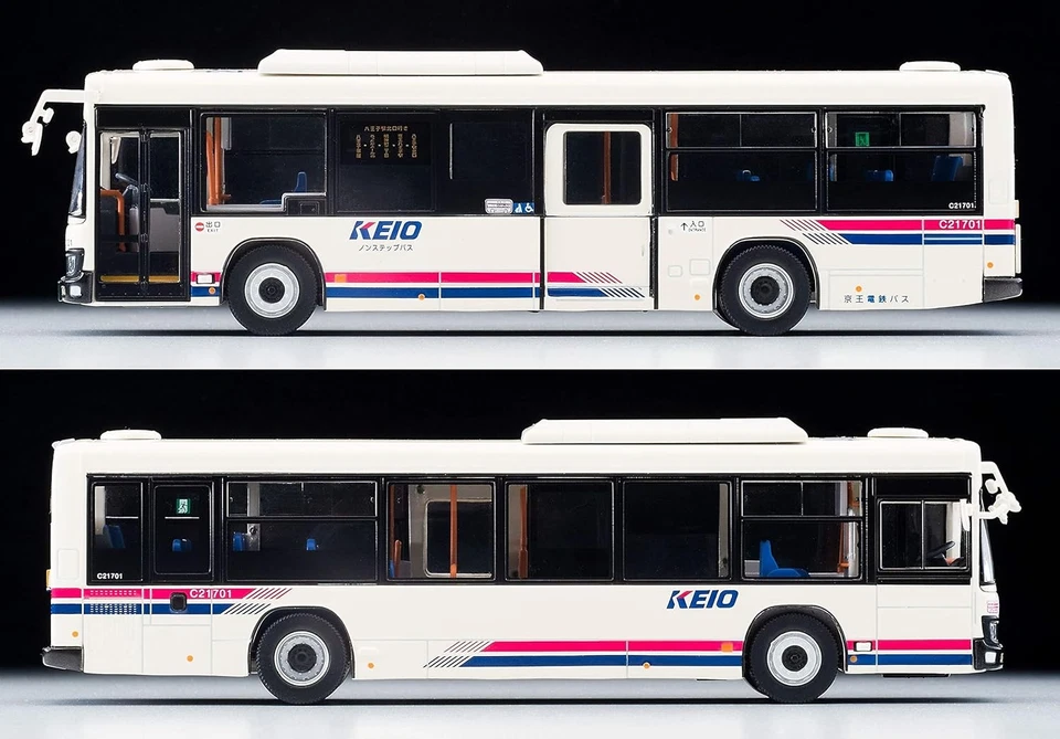 Autobús Tomica Limited Vintage Neo 1/64 LV-N155c Hino Cinta Azul Keio Dentetsu 3129 Foto 3 de 4