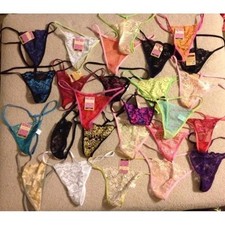 (10) Sexy Woman G String Thong Panties
