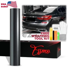 ESSMO PET Super Gloss Metallic Shadow Gray Vehicle Vinyl Wrap Decal Like Paint
