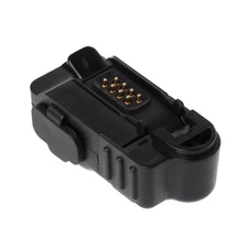 2-Pin M Plug Adapter For Motorola XiR P6628 XPR3500 MTP3100 Walkie Talkie Radio