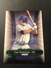 2010 TRISTAR Pursuit Green Auto /25 Tim Wheeler #13 Auto