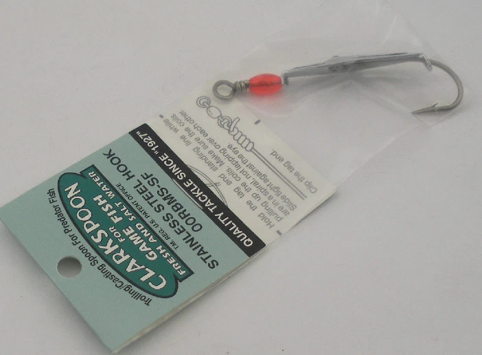 Clarkspoon 00RBMS-SF размер 00 вспышки масштаб Clarkspoon Серебряный вспышки/красный бусина - Изображение 2 из 2