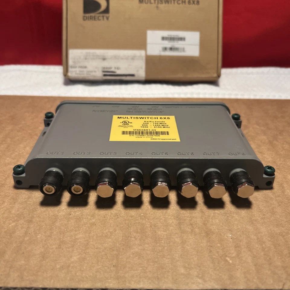 Zinwell MS6X8R1-03 Direct TV Wide-band 6x8 Multi-SW  - Image 3 of 4