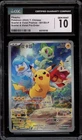 Pokemon Pikachu Scarlet & Violet Preorder CHINESE Promo 001/SV-P CGC 10 Gem Mint