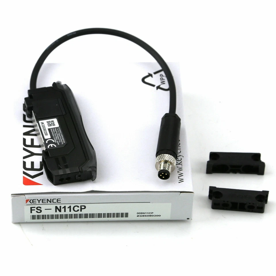 Sensores de fibra óptica KEYENCE FS-N11CP FSN11CP nuevos en caja uno IVA gratuito de EE. UU. Foto 3 de 4