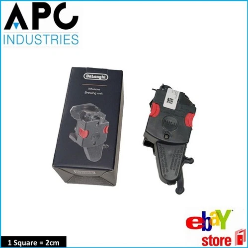 GENUINE DELONGHI COFFEE MACHINE INFUSER ASSEMBLY ECAM45.760.B #7313251451 - Picture 1 of 2