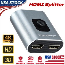 Bi-Directional 4K 2K HDMI 2.0 Switcher Splitter HUB 2 in 1 out  1 in 2 out US