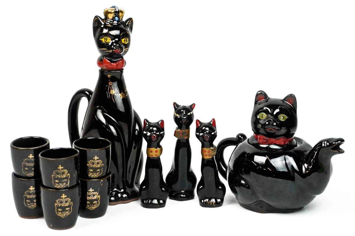 Black Cat Figurine for sale | eBay
