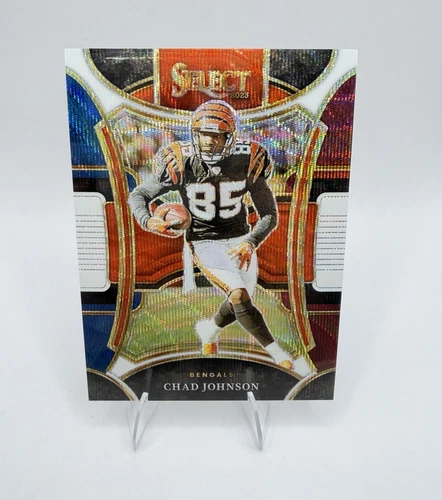 Panini 2023 Select Chad Johnson Bengals #421 Suite Level Tri-Color Prizm /149