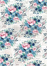 Prima Marketing Re-Design Mulberry Tissue 19"x30" Paulette