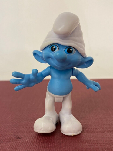Jakks 2011 ☆ The Smurfs ☆ Movie Grab 'Ems - Clumsy Figure