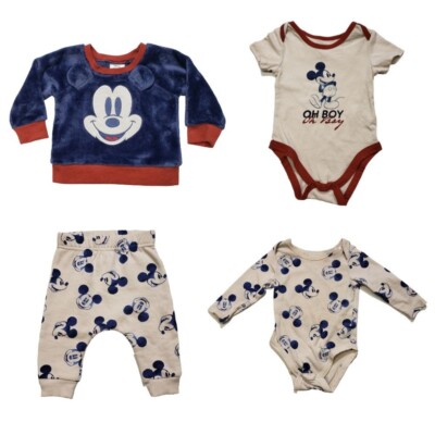 Disney Baby Mickey Mouse 4 pc Plus set