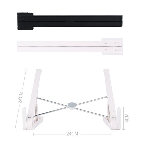 Multi-Angle Laptop Riser Adjustable Notebook Stand Aluminum Laptop Tablet Stand - Afbeelding 2 van 11