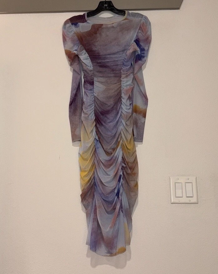 Abito Aeryne Celine in acquerello taglia S us intime ottimeioni