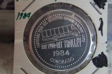 MT MANITOU INCLINE 1984 MEDAL MT MANITOU, COLORADO