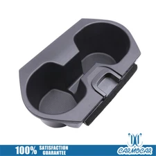 Black Fit For Honda 2016-2018 Civic Center Console Cup Drink Holder Storage Box