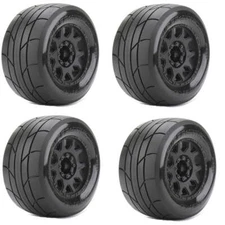 Powerhobby 1/8 MT 3.8 Super Sonic Belted Mounted Tires (4) FOR Traxxas E-Revo