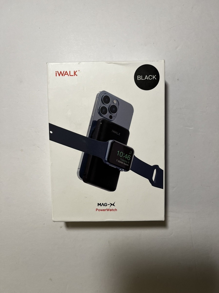 iWALK MAG-X Magnetic Wireless Power Bank with iWatch Charger
