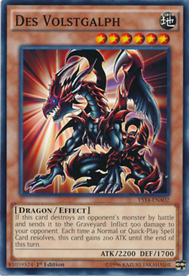 Des Volstgalph YS14-ENA02 Common 1st Edition - Near Mint YUGIOH