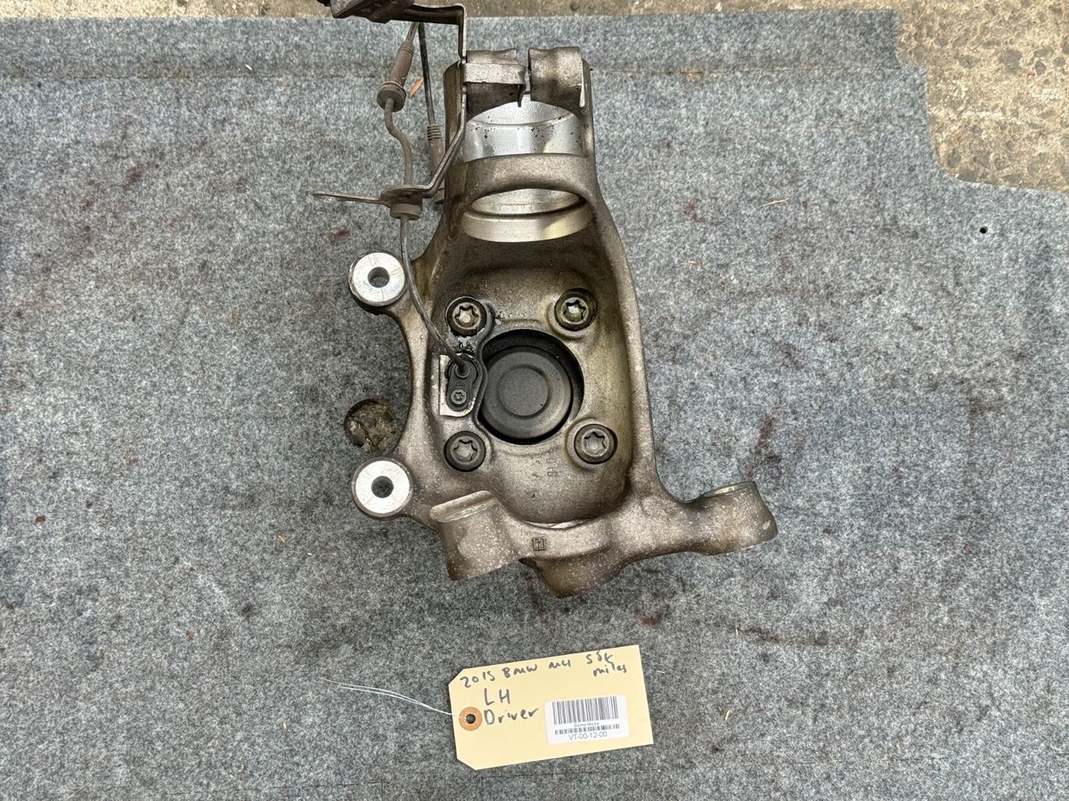 15-20 BMW F8x M2 M3 M4 FRONT LEFT HUB SPINDLE KNUCKLE WHEEL
