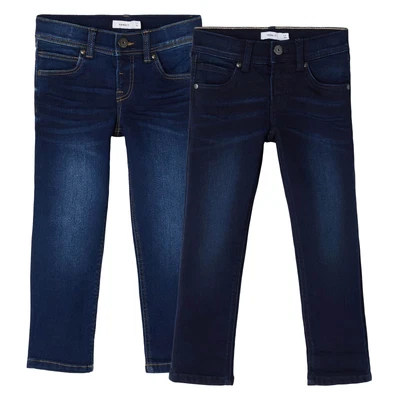 NAME IT Mini Jungen Regular Nmmryan Dnmtindyss Jeans Hose Camp Größe 92