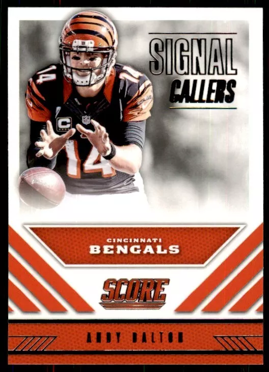 2016 Score Signal Callers Andy Dalton Cincinnati Bengals 5 eBay
