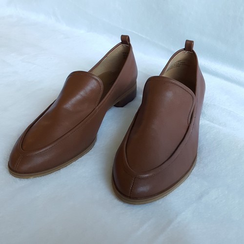 Susina Kellen Brown Leather Almond Toe 