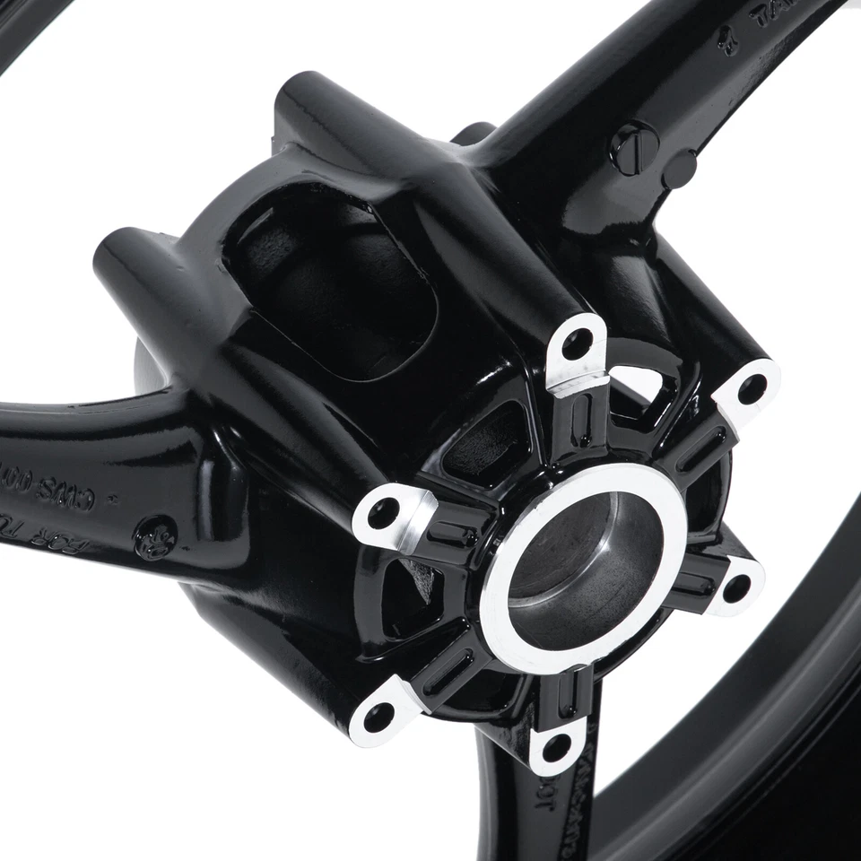 17x3.5 GLOSS BLACK Front Wheel Rim for SUZUKI GSXR600 GSX-R750 2011-2024 GSXR750 Foto 4 de 4