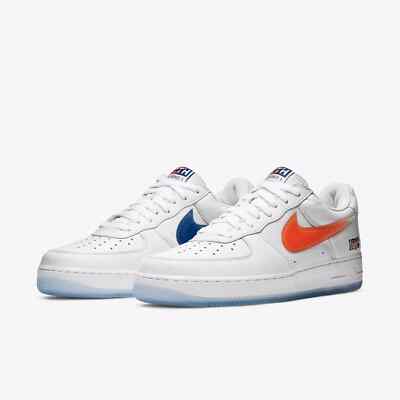 Nike Air Force 1 Low x Kith NYC Knicks Away CZ7928-100 Men's Size