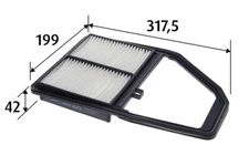 Valeo 585225 Air Filter for Honda
