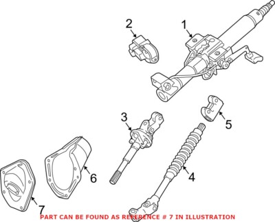 Genuine OEM Steering Coupling Boot for Toyota 4502504040