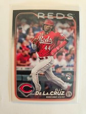 2024 Topps Update Series # US350 Elly De La Cruz Rookie Debut Base RC. Reds.