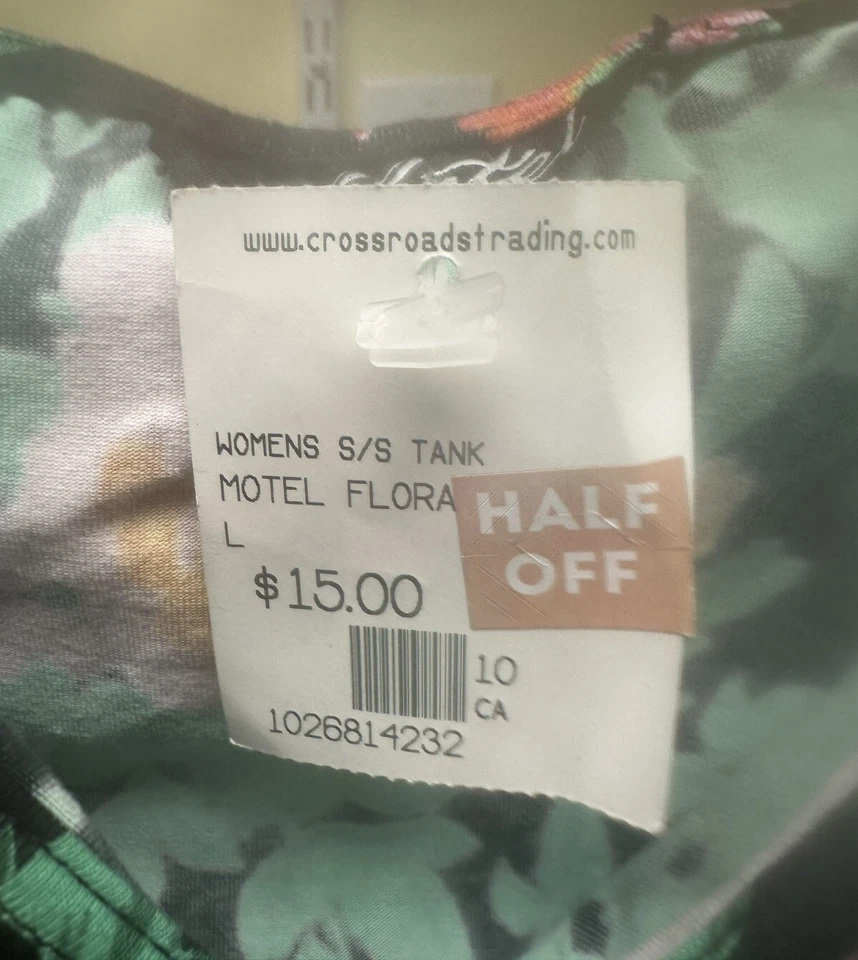 Traje de baño Motel negro verde y rosa floral de una pieza para mujer talla grande nuevo Foto 4 de 4