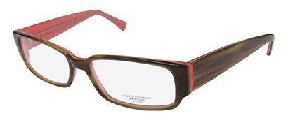 New OLIVER PEOPLES Dorfman OTPI 50mm Olive Tortoise Pink 