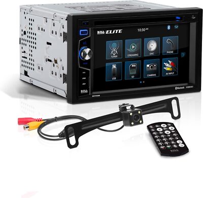 BOSS Audio Systems Elite BV755BLC Car Stereo System - 6.2 Inch Double Din Tou...