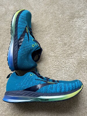 Brooks Bedlam Men’s Size Medium 1103081D479 ‘Navy Green’ Running Shoes 