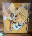 Dennis Rodman Authentic Signed 16x20 Photo Autographed Leaf Authentication
