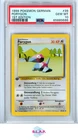 PORYGON POKEMON 39/102 1999 BASE SET 1ST ED. - GERMAN PSA 10