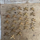 WW1 British Army Machine Gun Corps Cap Badge Rare Bundle