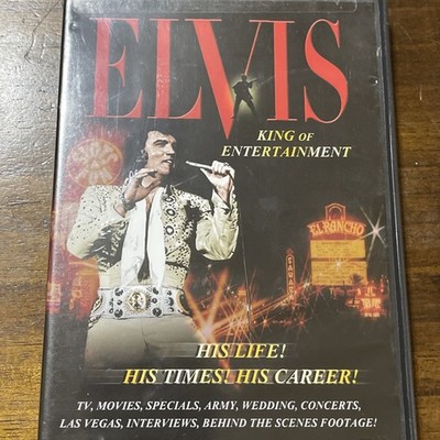 Elvis-King of Entertainment (DVD) A8 shipping with tracking 