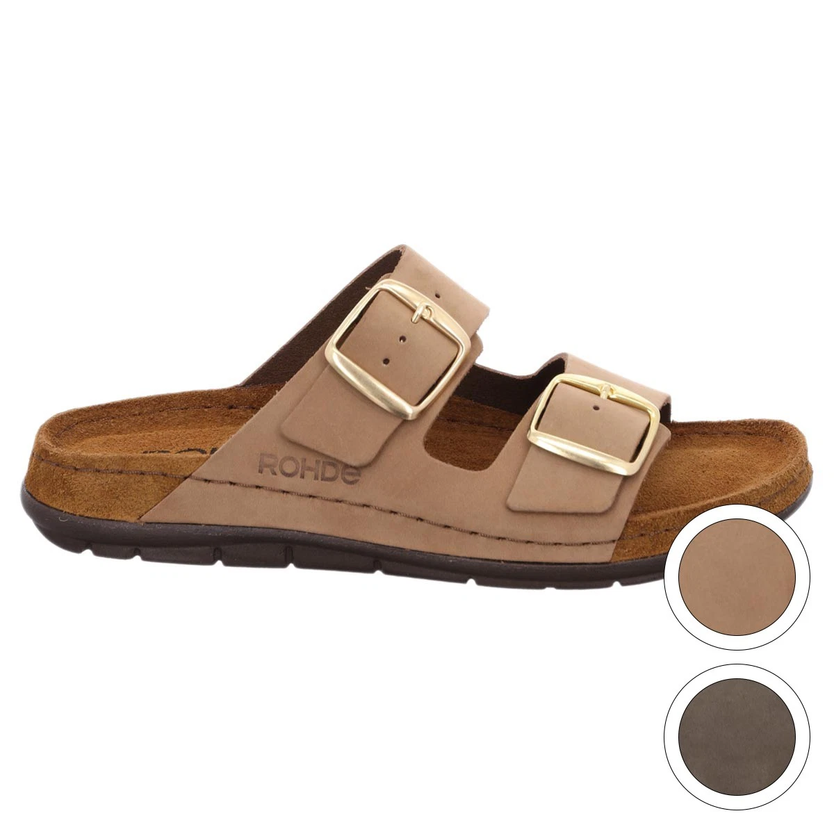 La Botte Rouge | sandales et mules rohtuy 5862 dore femme Rohde
