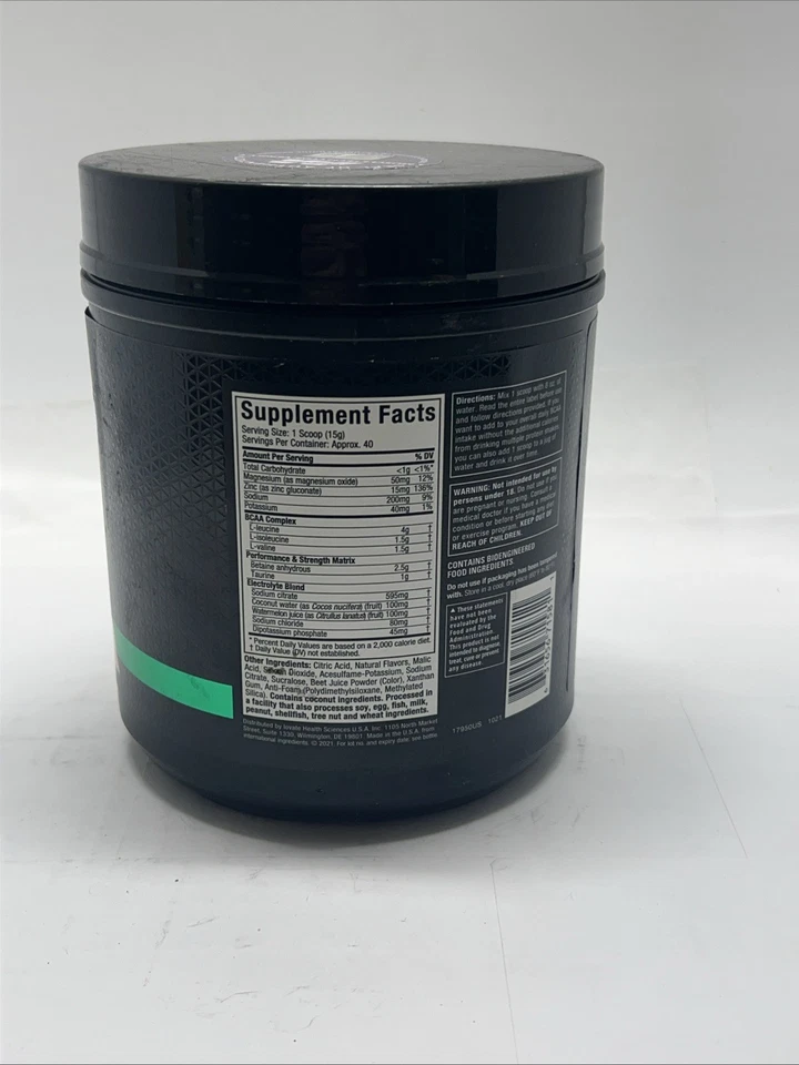 Amino Build, sandía fresa, 20,92 oz (593 g) caducidad 1/2026 Foto 3 de 4