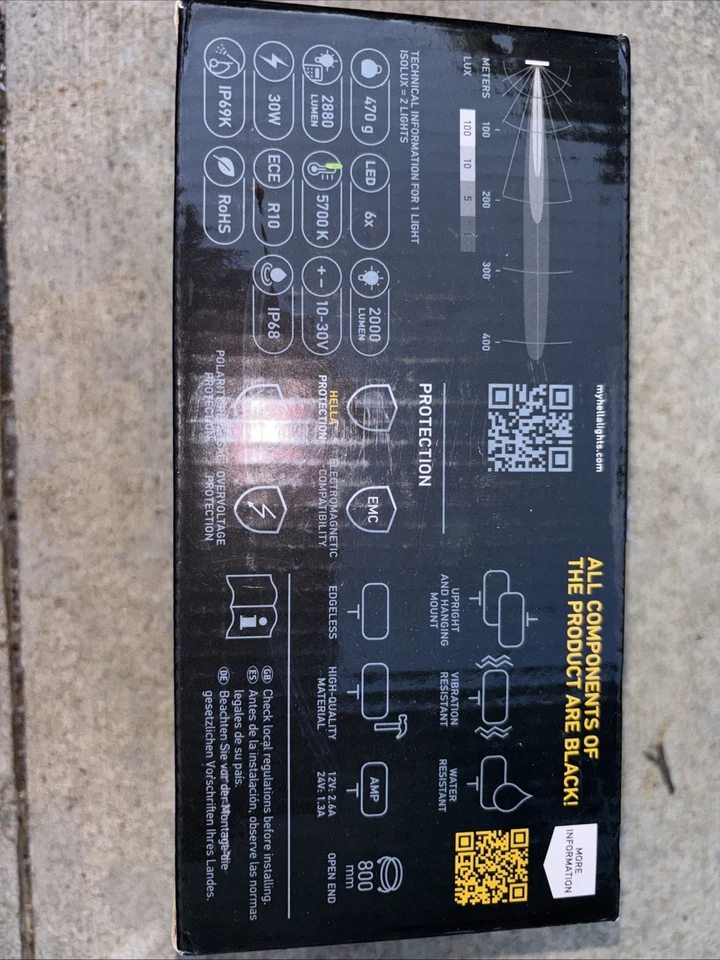 Hella Black Magic 358176211 6.2" Spot Beam Magic LED Mini Lightbar - Image 2 of 3