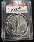 2025 American Silver Eagle PCGS MS70 First Day of Issue John Dannreuther Signed