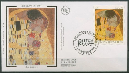 France 2002 Painting Gustav Klimt 3598 FDC (X62192)