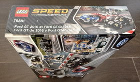LEGO SPEED CHAMPIONS: 2016 Ford GT & 1966 Ford GT40 (75881) New & Sealed
