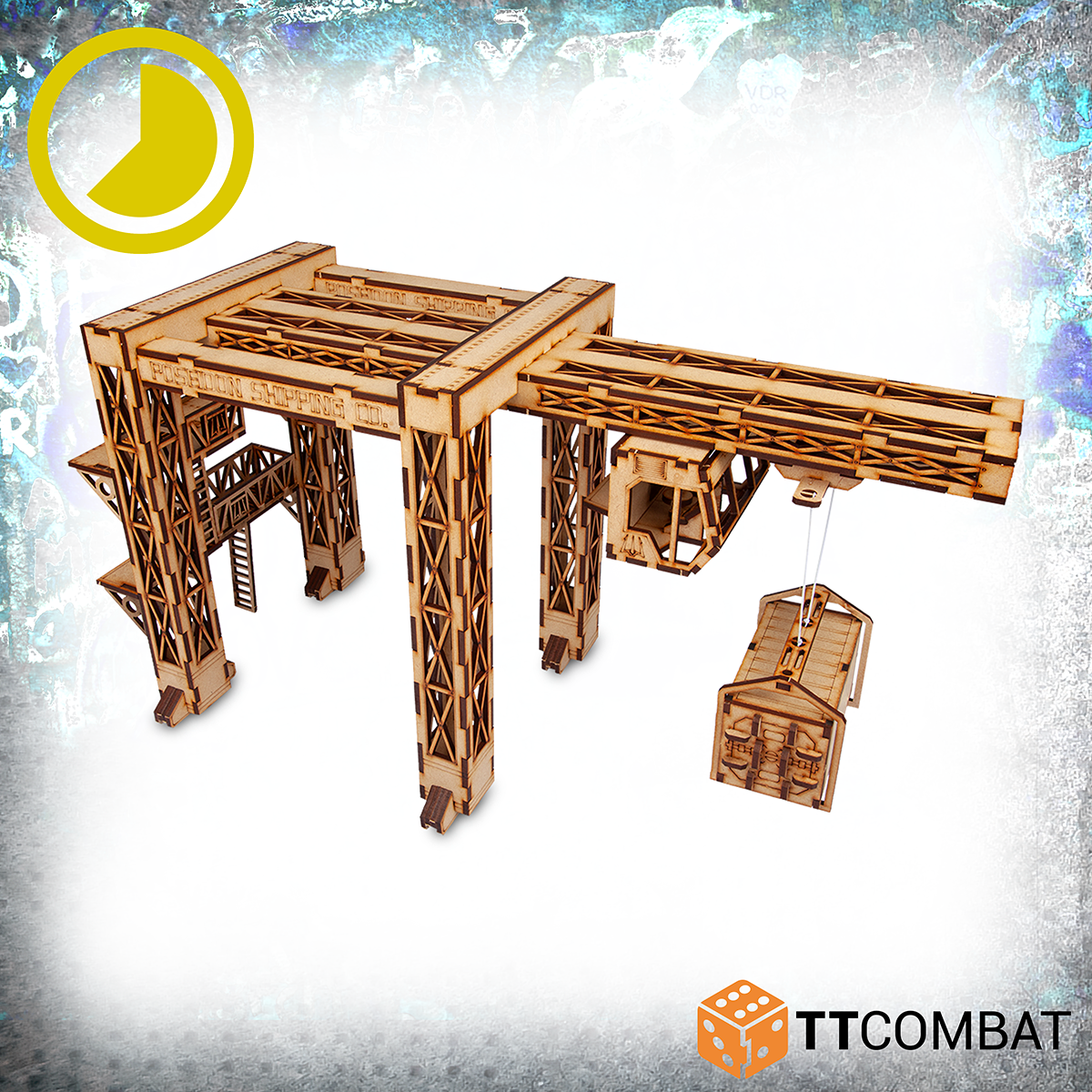 TTCombat BNIB Dock Crane