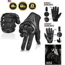 Motorcycle Gloves Full Finger Durable for Road Racing Bike Summer Spring Powe...